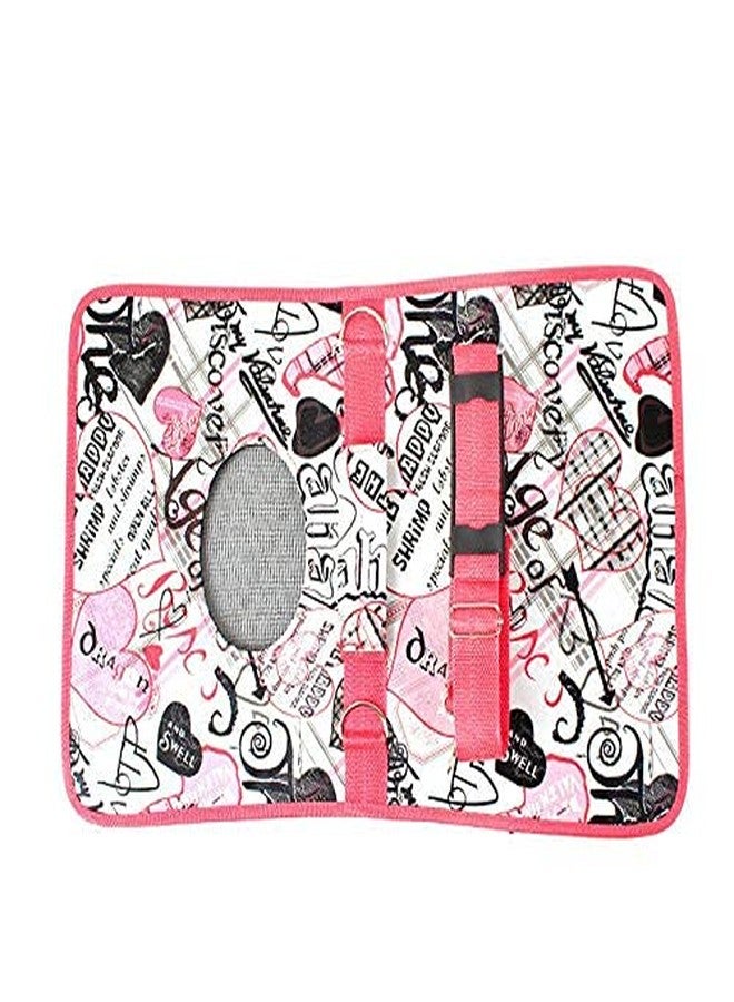 Pet Believe Breathable and Comfortable Pet Puppy Carrier Bag Black and White Printed Hand Shoulder Straps Zipper Bagpack Box Cage Crates Kennel for Travel - Image 5